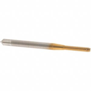OSG Thread Forming Tap: M2.5x0.45 Metric Coarse, 6H Class of Fit, Modified Bottoming Chamfer, Cobalt, TiN Finish 1410101105