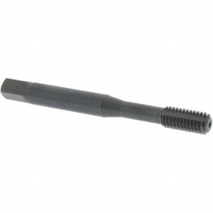 OSG Thread Forming Tap: M6x1 Metric Coarse, 6H Class of Fit, Bottoming Chamfer, Cobalt, Steam Oxide Finish 1410103701