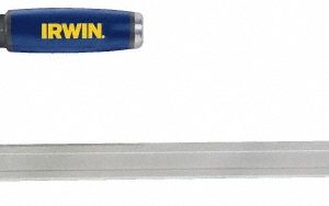 IRWIN Bar Clamp: 36" Capacity, 3-1/8" Throat Depth, 1,000 lb Clamp Pressure, 36" OAL 223136