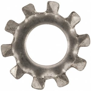 VALUE COLLECTION 5/16" Screw, 0.326" ID, Stainless Steel External Tooth Lock Washer SEWIX031-050BX