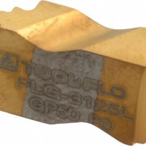 TOOL-FLO Grooving Insert: FLG3125 GP50, Solid Carbide 563825LN4C