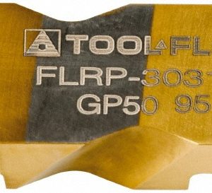 TOOL-FLO Grooving Insert: FLRP3031 GP50, Solid Carbide 593831LN4C