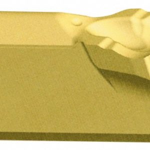 MANCHESTER Cut-Off Insert: MTC SX 1/8" 5D RH M45, Carbide, 1/8" (0.1250") Cutting Width 3542959