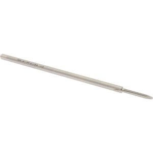 HERTEL Extension Tap: 2-56, 2 Flutes, H2, Bright/Uncoated, High Speed Steel, Spiral Point R837659