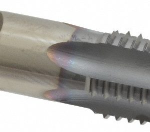 HERTEL 3/4-14 NPT, 5 Flutes, TiCN Coated, High Speed Steel, Interrupted Thread Pipe Tap R127735C-S