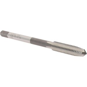 HERTEL Extension Tap: 3/8-16, 4 Flutes, H3, Bright/Uncoated, High Speed Steel, Standard Hand G837601