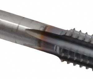 HERTEL 1/8-27 NPTF, 5 Flutes, TiCN Coated, High Speed Steel, Interrupted Thread Pipe Tap R127139C-S