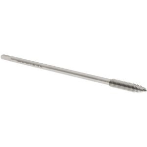 HERTEL Extension Tap: 10-32, 2 Flutes, H3, Bright/Uncoated, High Speed Steel, Spiral Point G837593