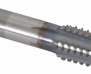 HERTEL 1/8-27 NPT, 5 Flutes, TiCN Coated, High Speed Steel, Interrupted Thread Pipe Tap R127115C-S