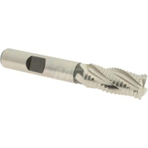 ACCUPRO Corner Chamfer End Mill: 0.4375" Dia, 1" LOC, 4 Flute, Powdered Metal 33058