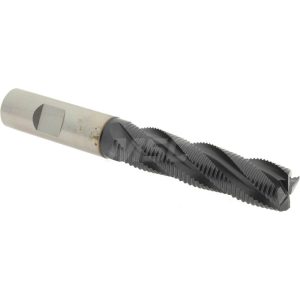 ACCUPRO Corner Chamfer End Mill: 0.625" Dia, 2.5" LOC, 4 Flute, Powdered Metal 35406