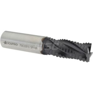 ACCUPRO Corner Chamfer End Mill: 0.75" Dia, 1.625" LOC, 4 Flute, Powdered Metal 35306