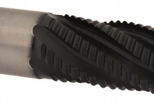 ACCUPRO Corner Chamfer End Mill: 1.25" Dia, 3" LOC, 6 Flute, Powdered Metal 35357