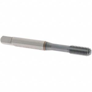 OSG Thread Forming Tap: M6x1.00 Metric Coarse, Bottoming, Powdered Metal High Speed Steel, TiCN Coated 1415002608