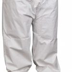 PRO-SAFE Pack of 50 Size 4XL, Microporous Spun Bonded Polyolefin General Purpose Work Pants KM-PANT-KG-4XL