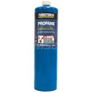 TURBOTORCH Propane & Butane Fuel Canisters & Cylinders 0916-0004