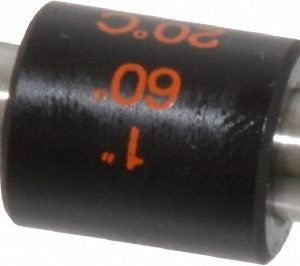 MITUTOYO 1 Inch Long, Accuracy Up to 0.0002 Inch, Point End Micrometer Calibration Standard 167-294
