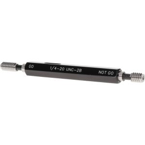 SPI Plug Thread Gage: 1/4-20 Thread, 2B Class, Double End, Go & No Go 34-375-6