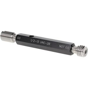 SPI Plug Thread Gage: 1/2-13 Thread, 2B Class, Double End, Go & No Go 34-399-6