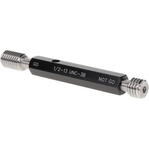 SPI Plug Thread Gage: 1/2-13 Thread, 3B Class, Double End, Go & No Go 34-400-2