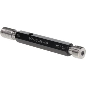 SPI Plug Thread Gage: 1/2-20 Thread, 2B Class, Double End, Go & No Go 34-401-0