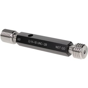 SPI Plug Thread Gage: 3/4-10 Thread, 2B Class, Double End, Go & No Go 34-417-6