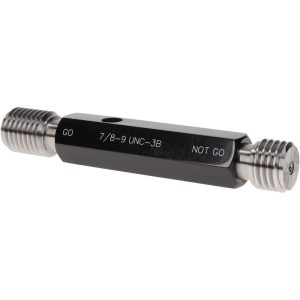 SPI Plug Thread Gage: 7/8-9 Thread, 3B Class, Double End, Go & No Go 34-424-2
