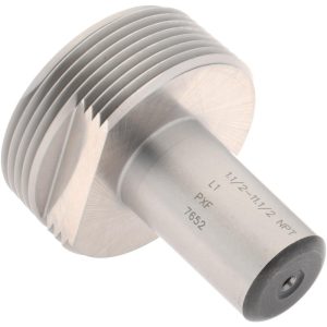 SPI Pipe Thread Plug Gage: Tapered, 1-1/2-11-1/2, Class L-1, Single End 34-441-6