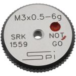 SPI Threaded Ring Gage: M3 x 0.50 Thread, Metric, Class 6G, No Go 34-466-3