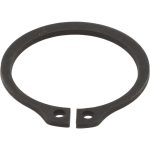 VALUE COLLECTION External Snap Retaining Ring: 0.762" Groove Dia, 13/16" Shaft Dia, Spring Steel, Phosphate Finish 75942045
