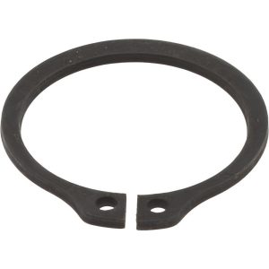 VALUE COLLECTION External Snap Retaining Ring: 0.762" Groove Dia, 13/16" Shaft Dia, Spring Steel, Phosphate Finish 75942045