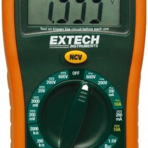 EXTECH CAT III, Digital & Manual Ranging Multimeter: 600 VAC/VDC EX310