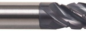 ACCUPRO Roughing End Mill: 5/8" Dia, 4 Flute, Single End, Solid Carbide, Chipbreaker 95168714