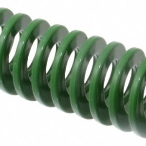 DAYTON LAMINA Die Spring: 1-1/4" Hole Dia, 5/8" Rod Dia, 3-1/2" Free Length, Green 9-2014-11