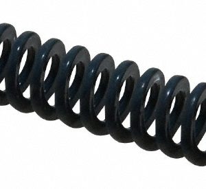 DAYTON LAMINA Die Spring: 1/2" Hole Dia, 9/32" Rod Dia, 2-1/2" Free Length, Blue 9-0810-21