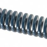 DAYTON LAMINA Die Spring: 3/4" Hole Dia, 3/8" Rod Dia, 4-1/2" Free Length, Blue 9-1218-21