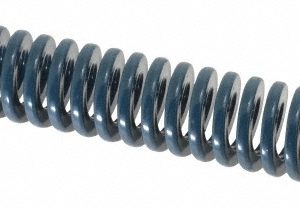DAYTON LAMINA Die Spring: 3/4" Hole Dia, 3/8" Rod Dia, 4-1/2" Free Length, Blue 9-1218-21
