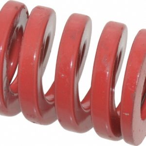 DAYTON LAMINA Die Spring: 1" Hole Dia, 1/2" Rod Dia, 1-1/4" Free Length, Red 9-1605-26