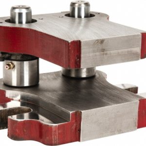 ANCHOR DANLY 5" Guide Post Length, 1-3/8" Die Holder Thickness, 6" Radius, Back Post Steel Die Set 0404-C1-0