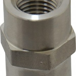 OMEGA ONE INC. Pipe Coupling: 1/4", 316 Stainless Steel P-1/4-HC