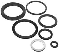 EVER-TITE COUPLING PRODUCTS O-Ring: 2-3/8" ID x 2-7/8" OD, 1/4" Thick, Dash 325, Nitrile Butadiene Rubber 325GSKBUMS