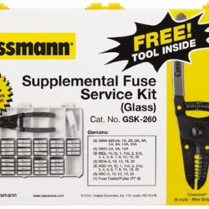 COOPER BUSSMANN 32 to 250 VAC/VDC, Fuse Service Kit GSK-260