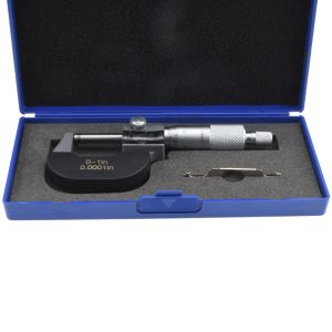 VALUE COLLECTION Mechanical Outside Micrometer: 1" Range, 0.0001" Graduation 600-3011
