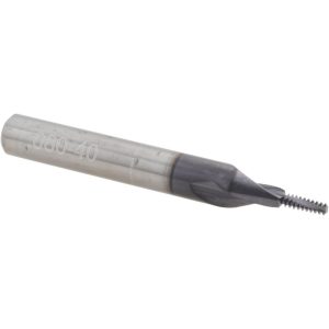 ACCUPRO Helical Flute Thread Mill: #4-40, Internal, 2 Flute, 0.2500" Shank Dia, Solid Carbide 930-00440