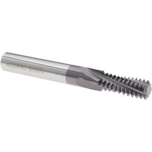 ACCUPRO Helical Flute Thread Mill: 1/2-13, Internal, 4 Flute, 0.3750" Shank Dia, Solid Carbide 930-50013