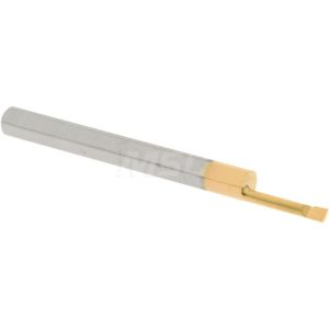 ACCUPRO Boring Bar: 0.0600" Min Bore, 0.3000" Max Depth, Right Hand, 1/8" Shank Dia, Micrograin Solid Carbide ACC-BB060300G