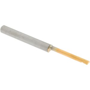 ACCUPRO Boring Bar: 0.0800" Min Bore, 0.6000" Max Depth, Right Hand, 1/8" Shank Dia, Micrograin Solid Carbide ACC-BB080600G