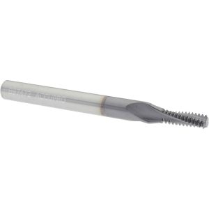 ACCUPRO Helical Flute Thread Mill: M6x1, Internal, 3 Flute, 6.00 mm Shank Dia, Solid Carbide 931-06100