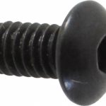HOLO-KROME #8-32 5/16" Length Under Head Hex Socket Drive Button Socket Cap Screw 640000170