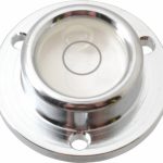 GEIER & BLUHM, INC. 1-1/4 Inch Base Diameter x 0.44 Inch Overall Height, 1 Circle, Brass Bull's Eye Circular Level 2-12000